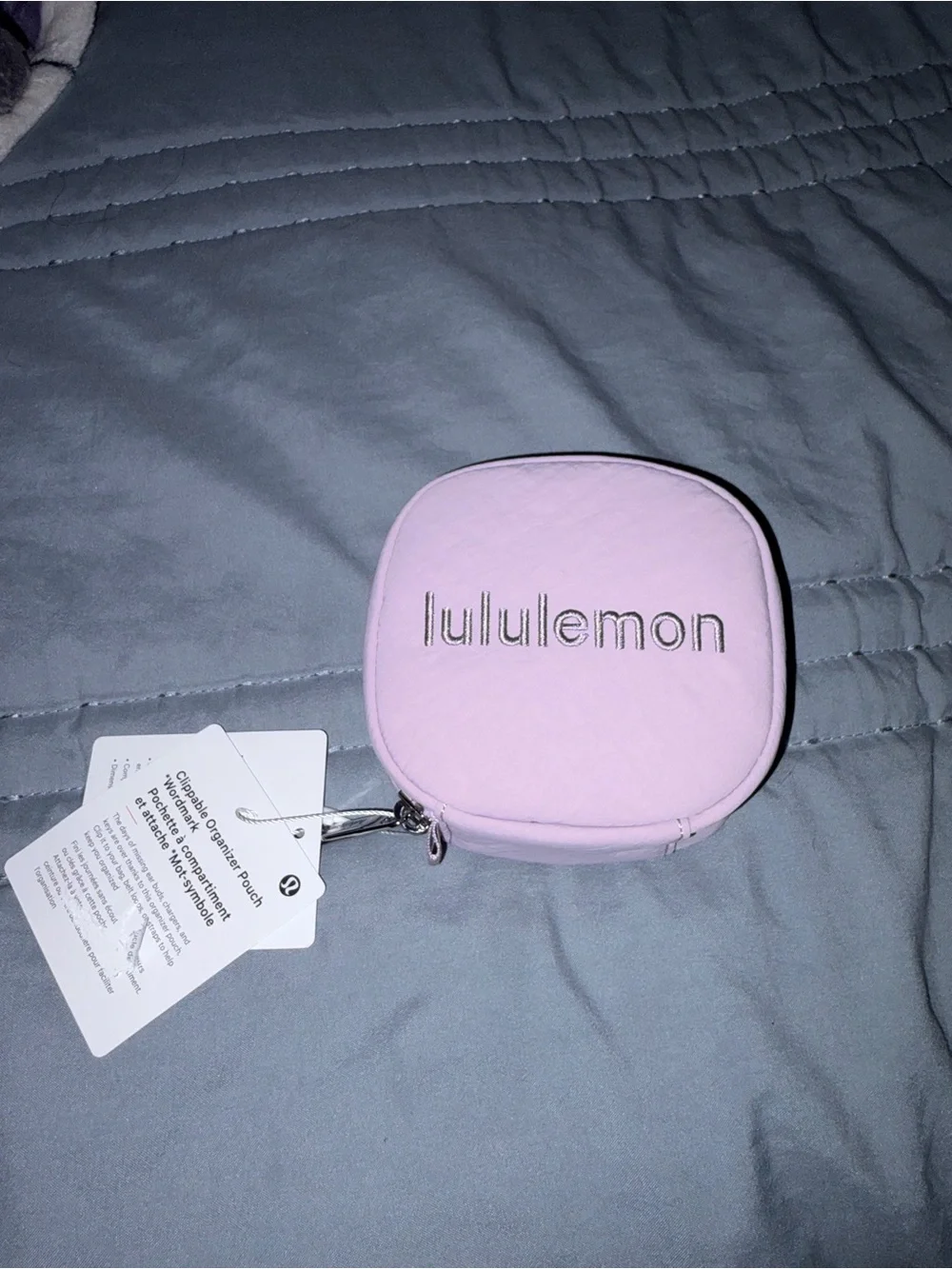 lululemon athletica Light Pink Compact Accessory Pouch